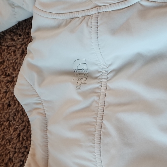 The North Face Mountain Sweatshirt Collarless Full Zip Jacket Small white - Picture 9 of 10